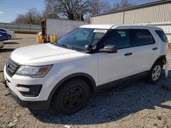 Salvage cars for sale from Copart Chatham, VA: 2017 Ford Explorer Police Interceptor