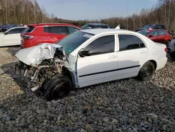 Salvage cars for sale at Candia, NH auction: 2005 Toyota Corolla CE