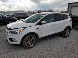 Salvage cars for sale from Copart Louisville, KY: 2017 Ford Escape SE