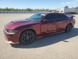 Salvage cars for sale from Copart Fresno, CA: 2021 Dodge Charger GT
