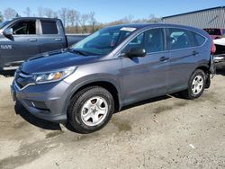 Honda CR-V LX salvage cars for sale: 2016 Honda CR-V LX