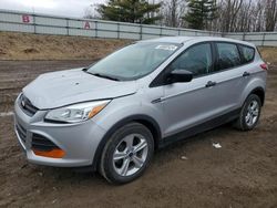 Salvage cars for sale at Davison, MI auction: 2016 Ford Escape S