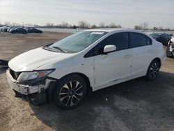 Honda salvage cars for sale: 2014 Honda Civic LX