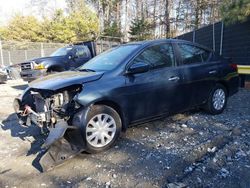 Nissan salvage cars for sale: 2017 Nissan Versa S