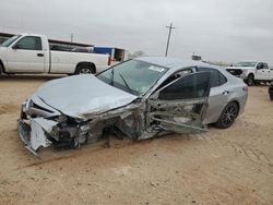 Salvage cars for sale from Copart Andrews, TX: 2021 Toyota Camry SE