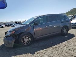 Salvage cars for sale at Colton, CA auction: 2013 Honda Odyssey EXL
