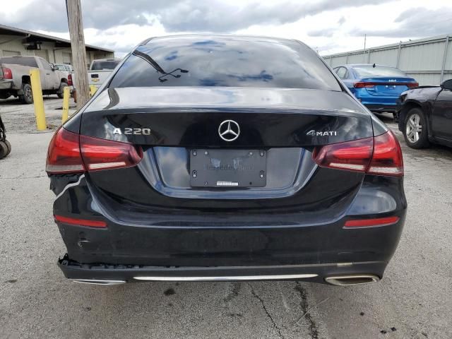 2019 Mercedes-Benz A 220 4matic