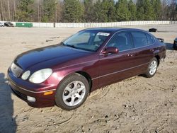 Salvage cars for sale from Copart Gainesville, GA: 2005 Lexus GS 300