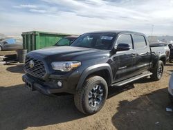 Salvage cars for sale at Brighton, CO auction: 2021 Toyota Tacoma Double Cab