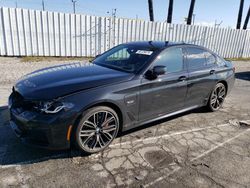 Salvage cars for sale from Copart Van Nuys, CA: 2023 BMW 530E