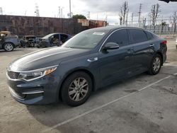 Salvage cars for sale at Wilmington, CA auction: 2016 KIA Optima LX