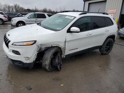 Salvage cars for sale from Copart Duryea, PA: 2014 Jeep Cherokee Latitude