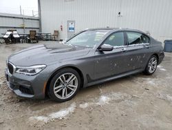 BMW salvage cars for sale: 2017 BMW 750 XI