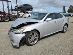 Salvage cars for sale at Vallejo, CA auction: 2007 Lexus IS 350