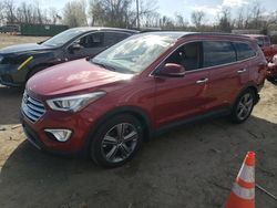 Salvage cars for sale from Copart Baltimore, MD: 2016 Hyundai Santa FE SE Ultimate