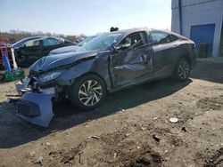 Honda salvage cars for sale: 2017 Honda Civic EX