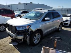 Salvage cars for sale at Vallejo, CA auction: 2015 Ford Edge SEL