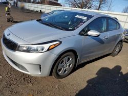 Salvage cars for sale from Copart New Britain, CT: 2017 KIA Forte LX