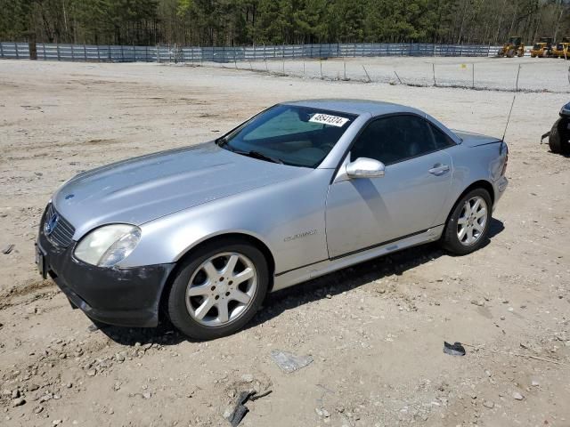 2002 Mercedes-Benz SLK 230 Kompressor