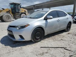 Salvage cars for sale from Copart West Palm Beach, FL: 2015 Toyota Corolla L