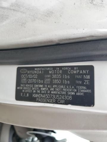 2003 Hyundai Elantra GLS