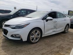 Salvage cars for sale at Chicago Heights, IL auction: 2017 Chevrolet Cruze Premier