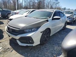 Salvage cars for sale at Waldorf, MD auction: 2019 Honda Civic Sport