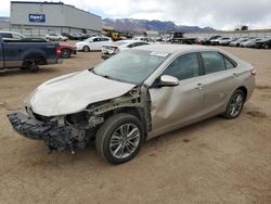 Salvage cars for sale from Copart Colorado Springs, CO: 2016 Toyota Camry LE