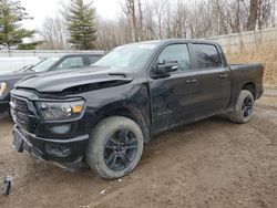 Salvage cars for sale from Copart Davison, MI: 2020 Dodge RAM 1500 BIG HORN/LONE Star