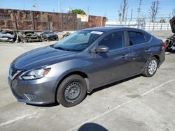 Salvage cars for sale at Wilmington, CA auction: 2016 Nissan Sentra S