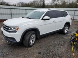 Salvage cars for sale from Copart Augusta, GA: 2019 Volkswagen Atlas S