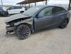 Salvage cars for sale from Copart San Antonio, TX: 2022 Tesla Model Y