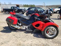 Salvage motorcycles for sale at Chatham, VA auction: 2009 Can-Am Spyder Roadster RS