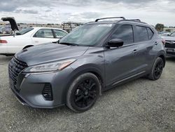 Salvage cars for sale at Antelope, CA auction: 2021 Nissan Kicks SR