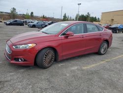 Ford Fusion salvage cars for sale: 2014 Ford Fusion Titanium