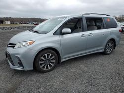 Salvage cars for sale from Copart Assonet, MA: 2020 Toyota Sienna LE