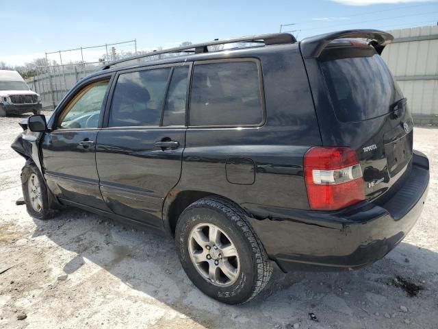 2007 Toyota Highlander Sport