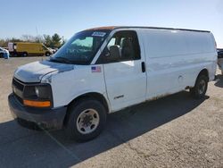 Salvage trucks for sale at Pennsburg, PA auction: 2003 Chevrolet Express G3500