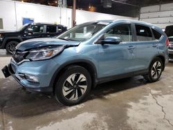 Salvage cars for sale at Blaine, MN auction: 2015 Honda CR-V Touring