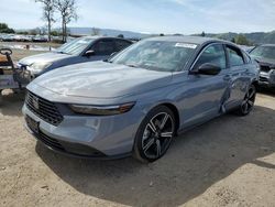 Salvage cars for sale from Copart San Martin, CA: 2024 Honda Accord Hybrid Sport