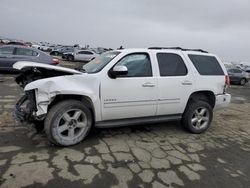 Salvage cars for sale at Martinez, CA auction: 2013 Chevrolet Tahoe K1500 LTZ