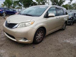 Toyota Sienna LE salvage cars for sale: 2013 Toyota Sienna LE