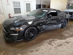 Salvage cars for sale at Davison, MI auction: 2022 Ford Mustang GT