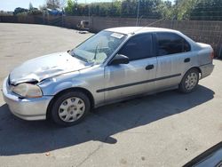 Honda Civic LX salvage cars for sale: 1998 Honda Civic LX