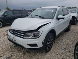 Volkswagen salvage cars for sale: 2021 Volkswagen Tiguan SE