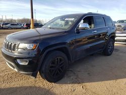 Salvage cars for sale at Woodhaven, MI auction: 2018 Jeep Grand Cherokee Limited