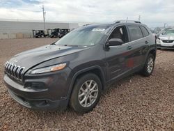 Jeep salvage cars for sale: 2017 Jeep Cherokee Latitude