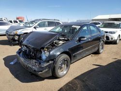 Mercedes-Benz C 240 salvage cars for sale: 2001 Mercedes-Benz C 240