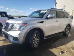 Salvage cars for sale at auction: 2018 Nissan Armada SV