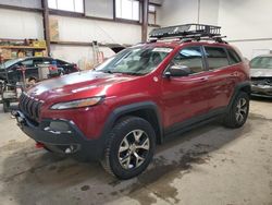 Salvage cars for sale from Copart Nisku, AB: 2015 Jeep Cherokee Trailhawk